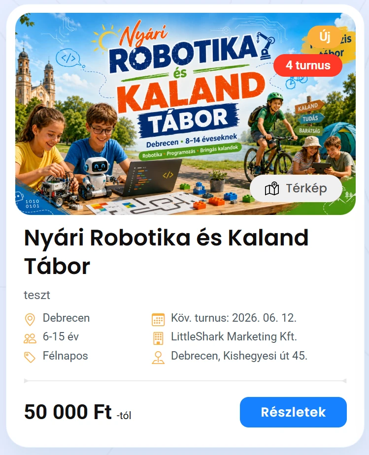 Kiemelt TáborMester megjelenés
