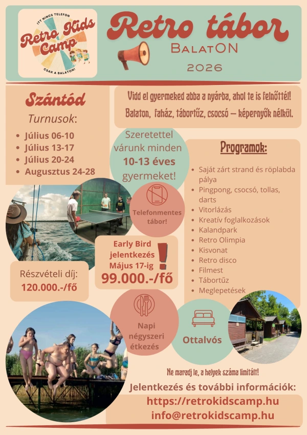 Retro gyerektábor