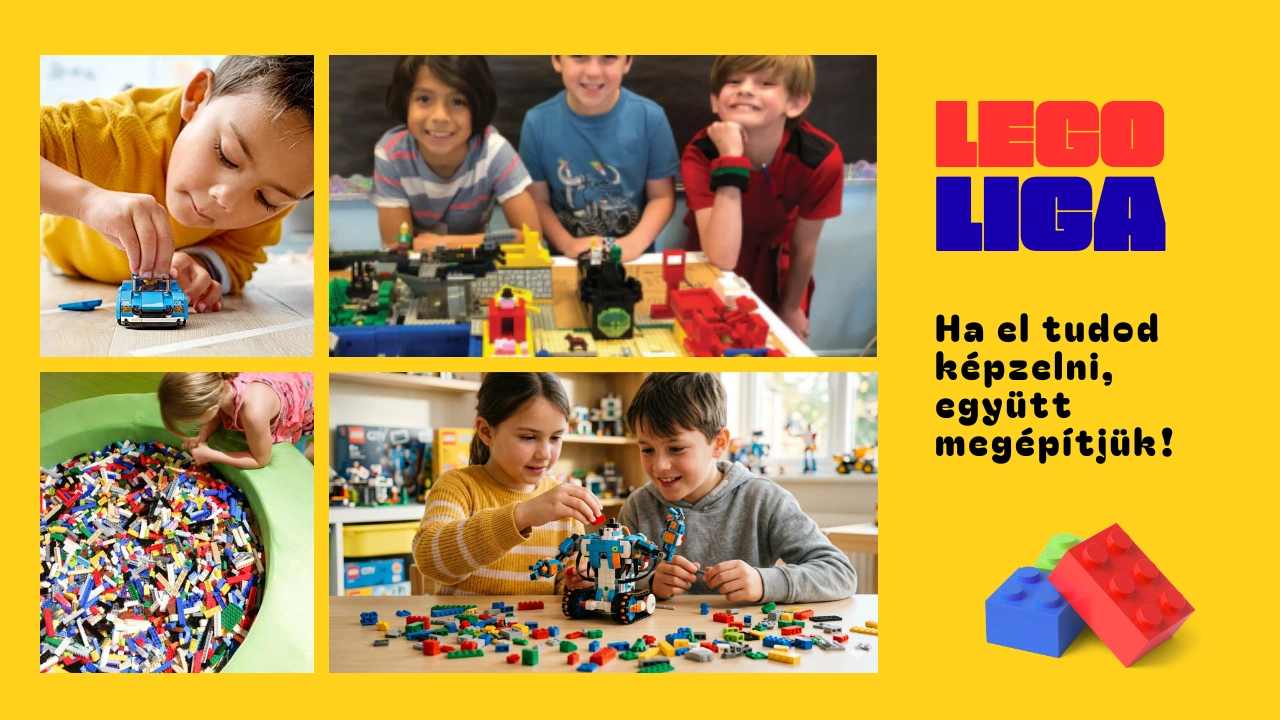 Kreatív LEGO élménytábor 6-12 éveseknek